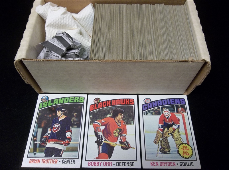 1976-77 Topps Hockey- 1 Complete Set of 264 Cards