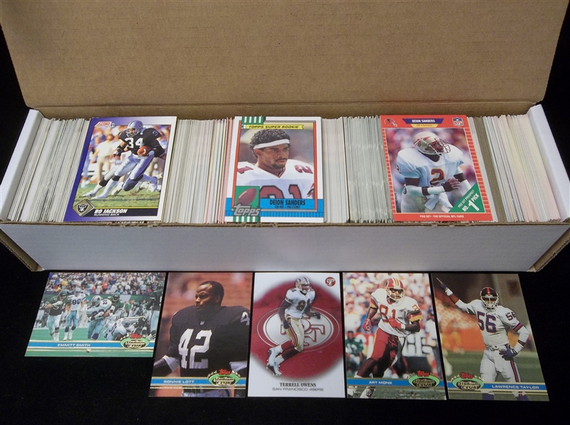 Football Star Card Lot of 700 