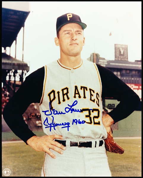 Vern Law Autographed Pittsburgh Pirates MLB Color 8” x 10” Photo