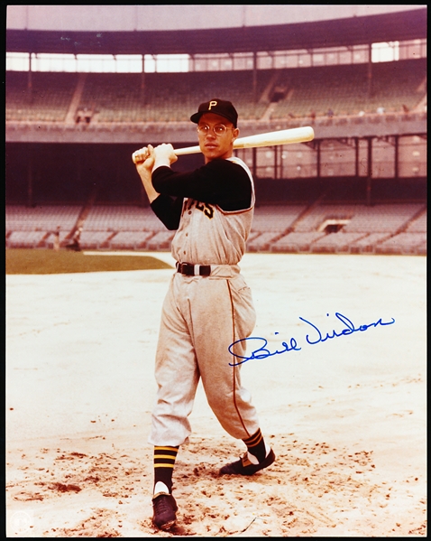 Bill Virdon Autographed Pittsburgh Pirates MLB Color 8” x 10” Photo