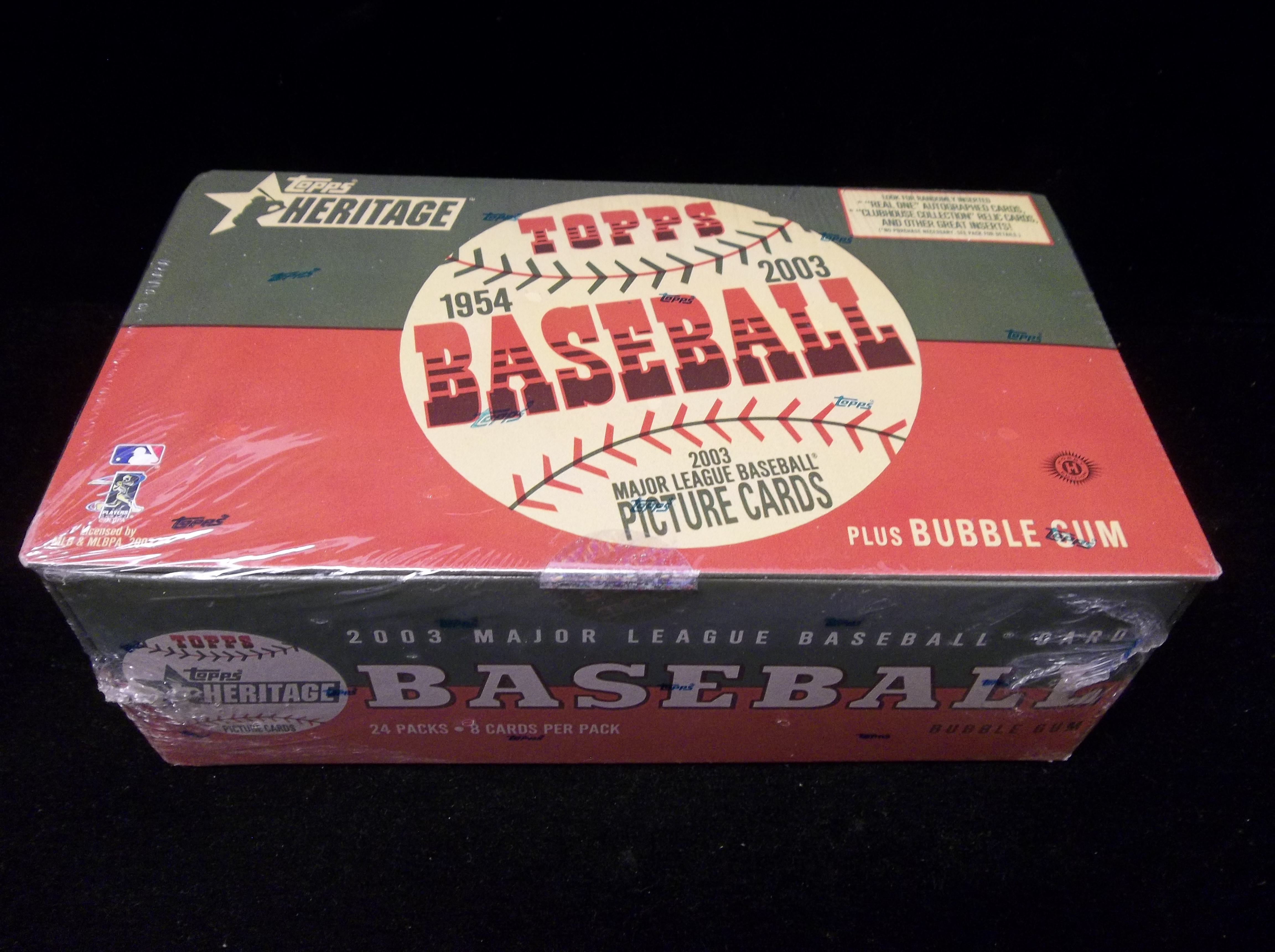 Lot Detail - 2003 Topps Heritage Baseball- 1 Unopened Hobby Wax Box