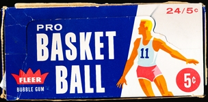 1961-62 Fleer Basketball- Empty Display Box