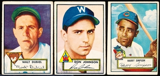 1952 Topps Bb- 5 Diff