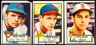 1952 Topps Bb- 7 Diff