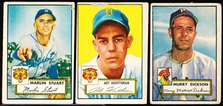 1952 Topps Bb- 7 Diff
