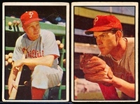 1953 Bowman Bb Color- 2 Diff Hall of Famers