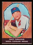 1958 Hires Baseball- No Tab-#11 Chico Carrasquel, Cleveland