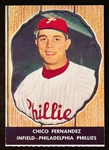 1958 Hires Baseball- No Tab- #16 Chico Fernandez, Phillies