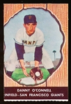 1958 Hires Baseball- No Tab- #19 Danny O’Connell, Giants