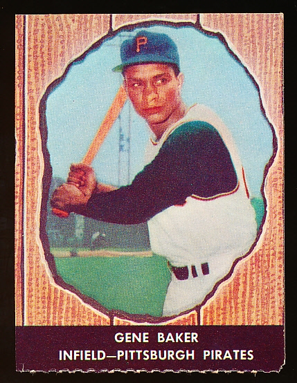 1958 Hires Baseball- No Tab- #65 Gene Baker, Pirates