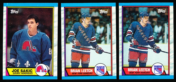 1989-90 Topps Hockey- 11 Rookie Cards