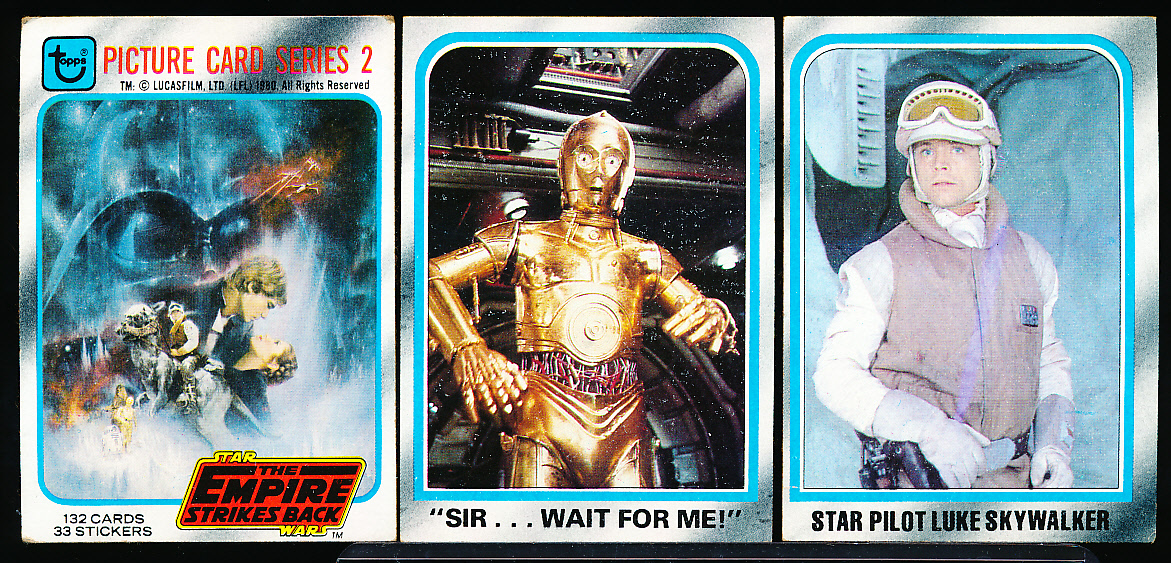 1980 topps star wars the empire strikes back