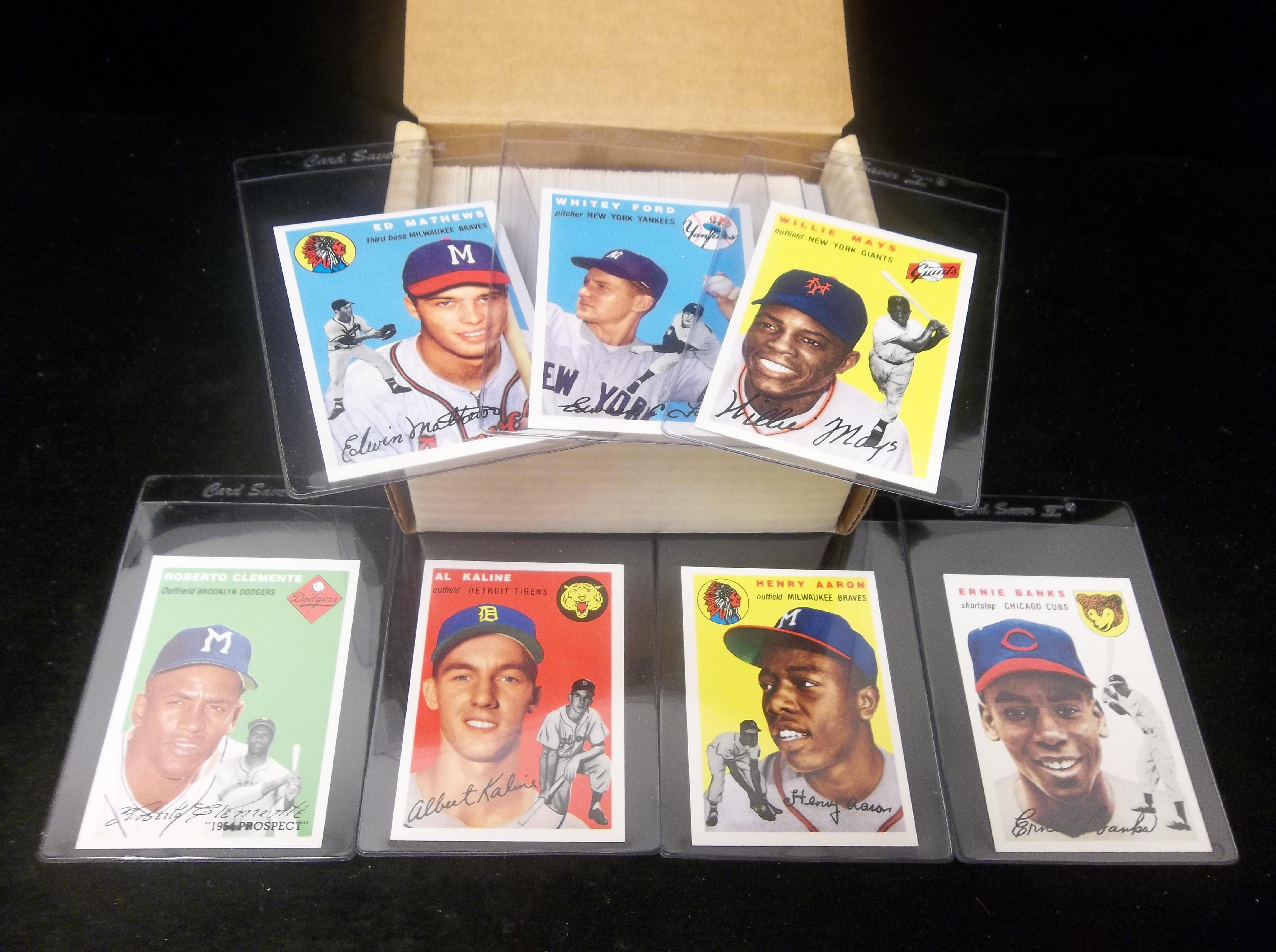 Lot Detail 1994 Topps Archives ’54 Baseball Complete Set of 256