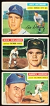 1956 Topps Bb- 16 Cards