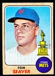 1968 Topps Bb- #45 Tom Seaver, Mets