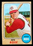 1968 Topps Bb- #230 Pete Rose, Reds