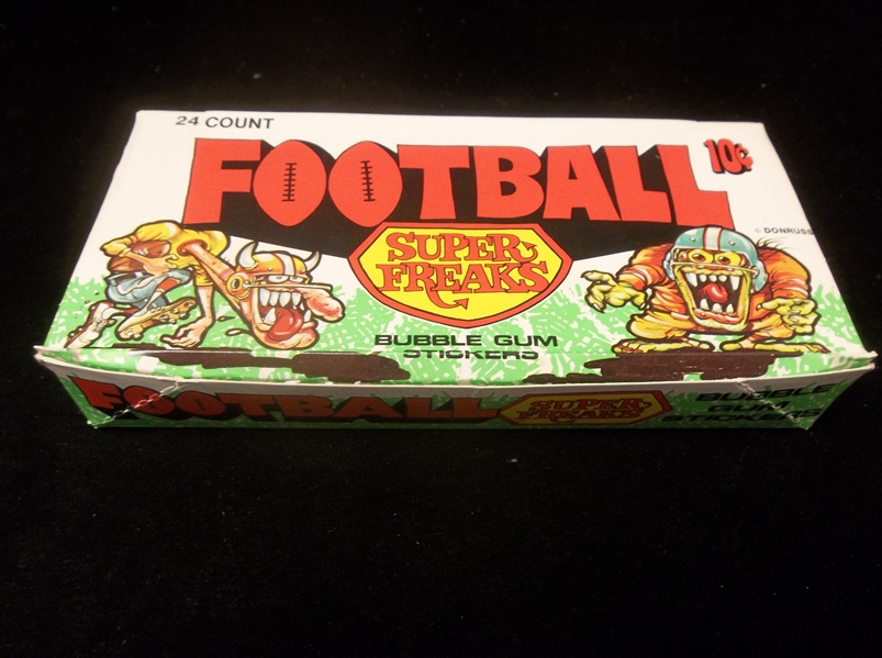 1974 Donruss “Super Freaks Football”- 1 Unopened Wax Box