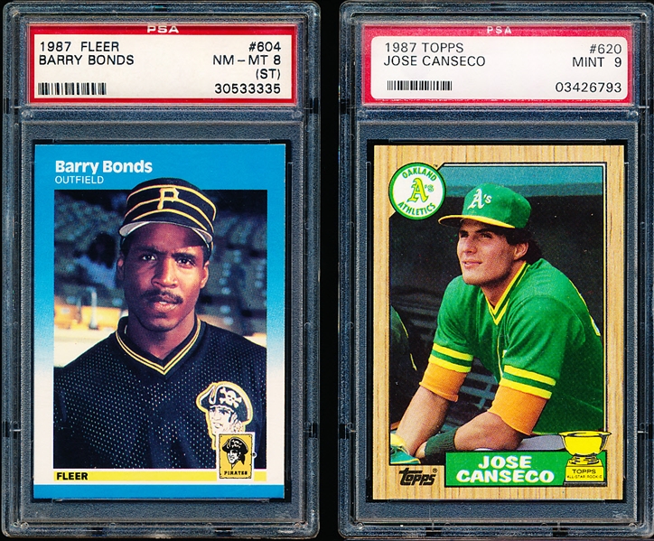 Three Diff PSA Graded Bb Cards