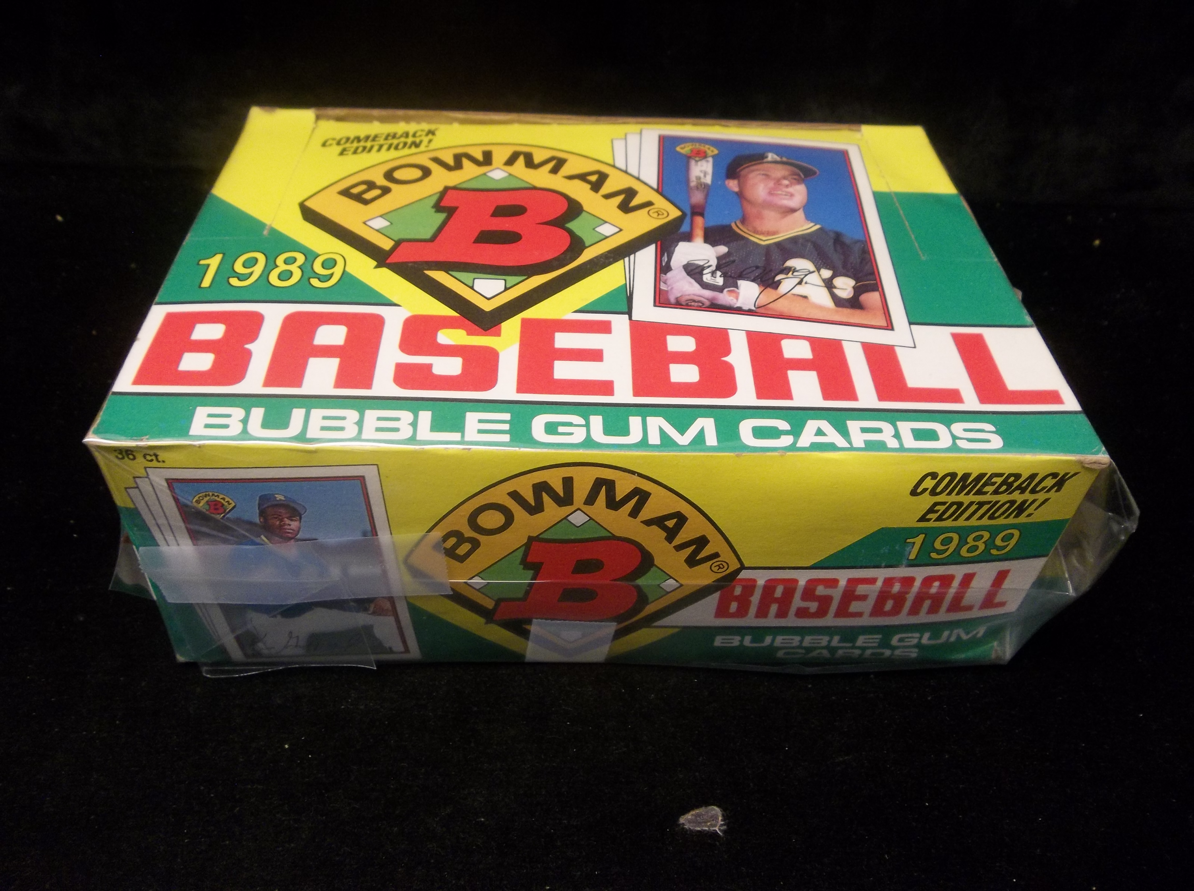 Lot Detail - 1989 Bowman Bsbl.- 1 Unopened Wax Box