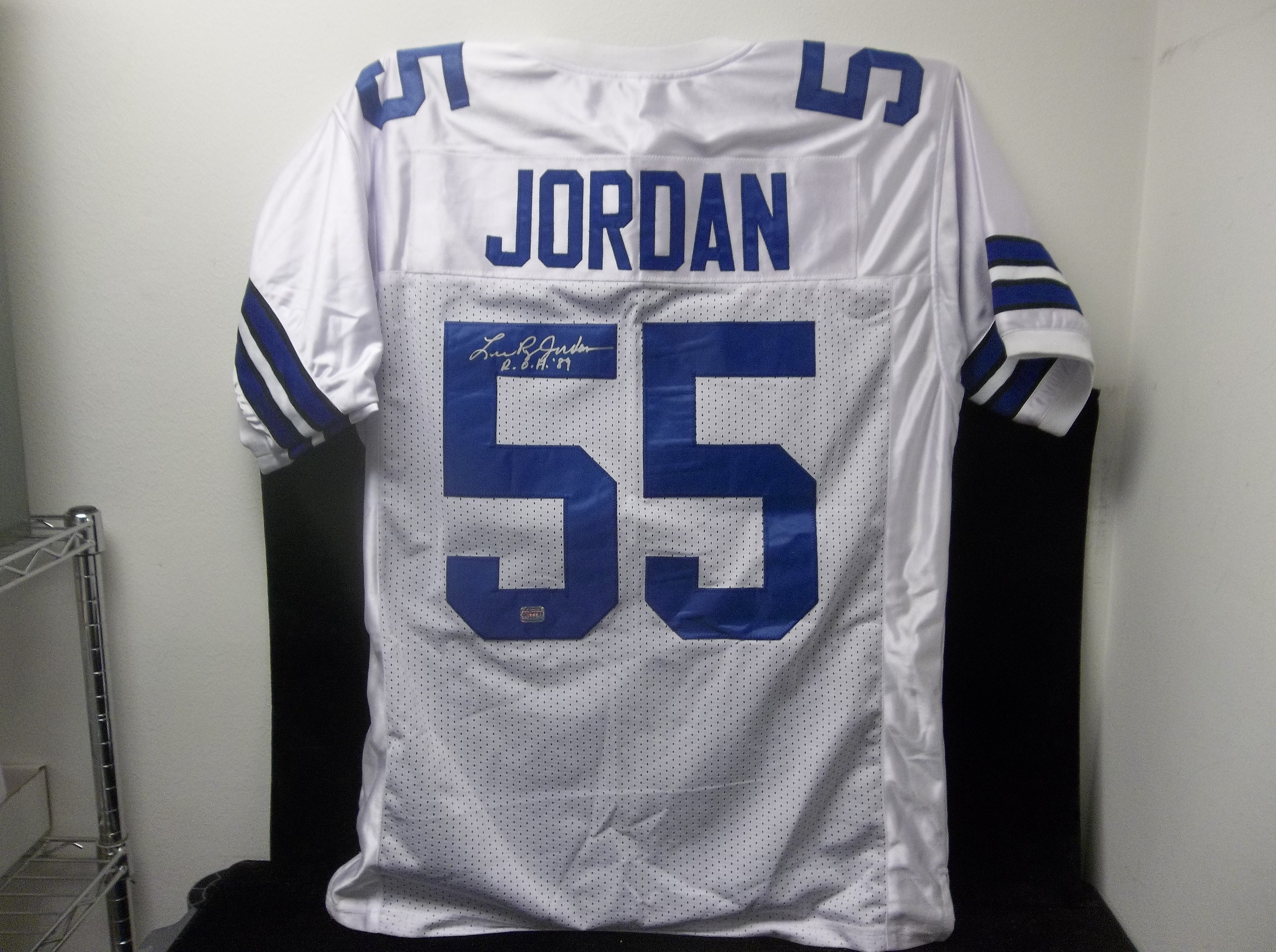 Lot Detail Autographed Lee Roy Jordan Dallas Cowboys XL Jersey