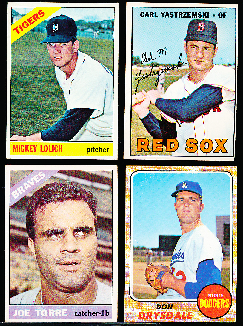 Lot Detail - Four Baseball Cards