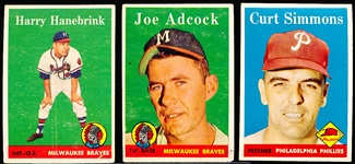 1958 Topps Bb- 14 Diff