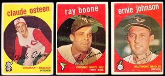 1959 Topps Bb- 25 Diff