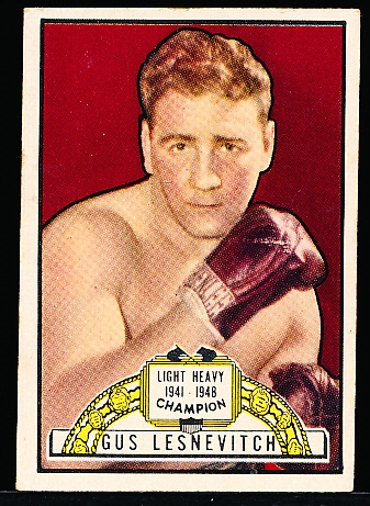 1951 Topps Ringside Boxing #1 Gus Lesnevich