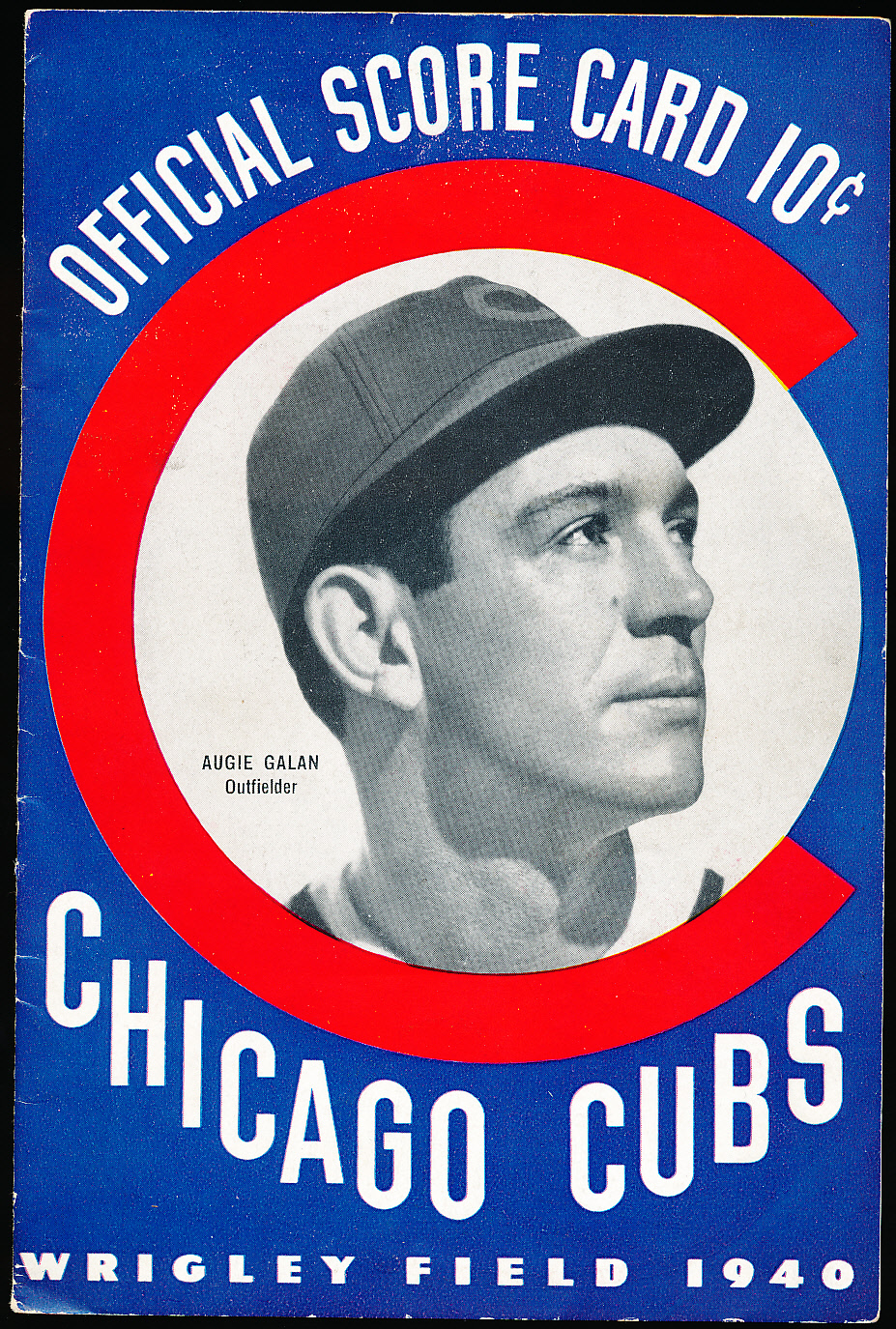 Lot Detail - 1940 Chicago Cubs Program- Vs. Brooklyn