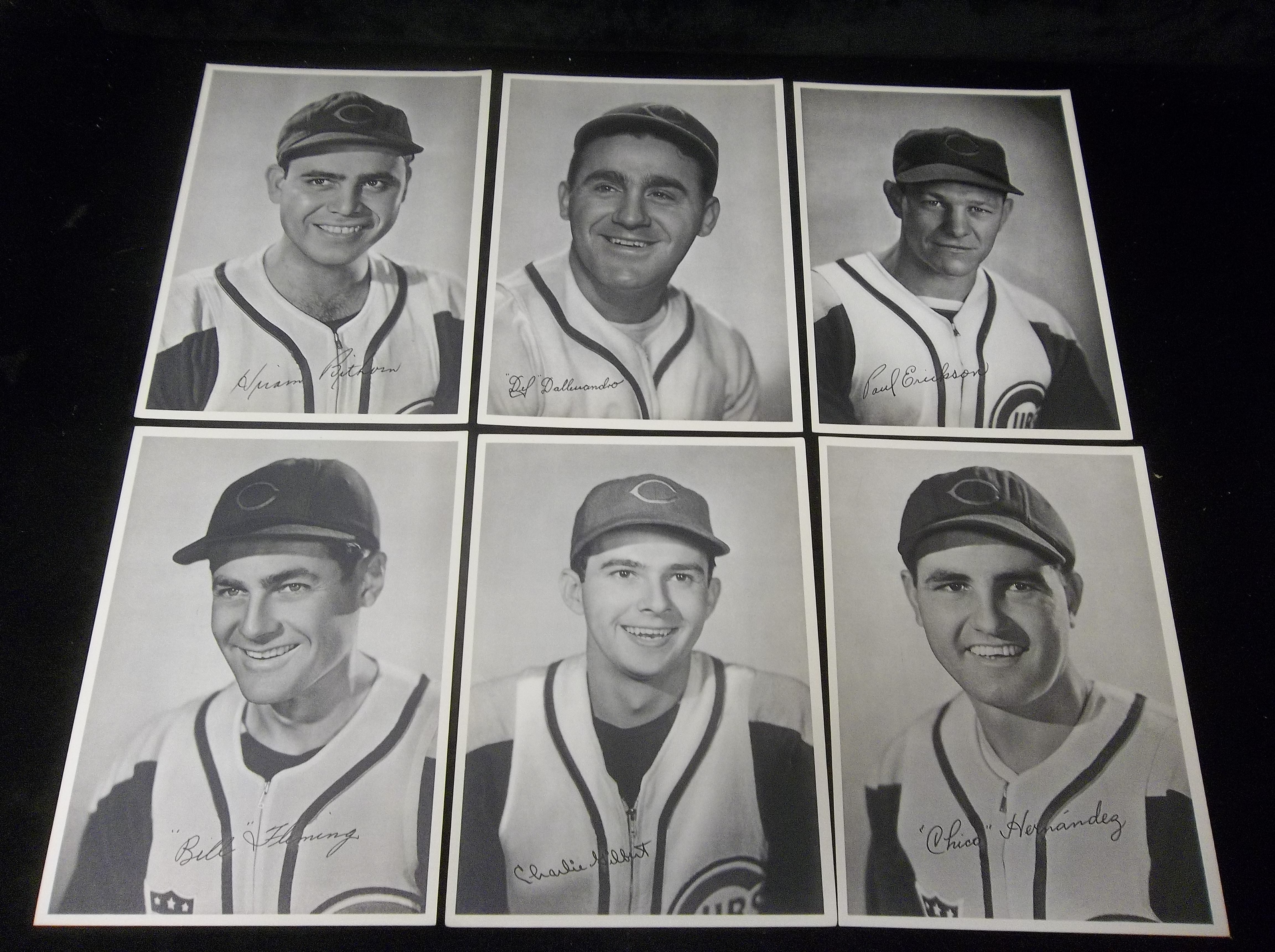 Lot Detail - 1939-44 Chicago Cubs- Team Issued Photos- 19 Diff