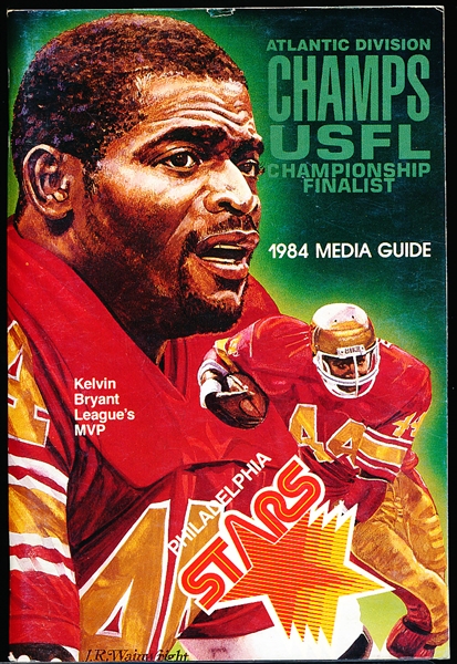 1984 Philadelphia Stars USFL Media Guide