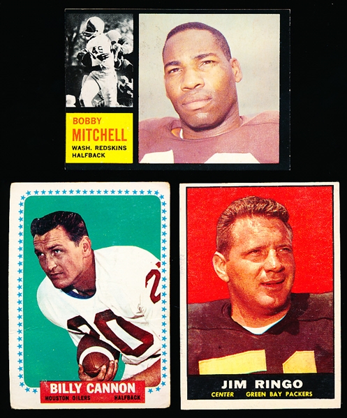 Six Football Cards