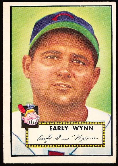 1952 Topps Bb- #277 Early Wynn, Cleveland Indians