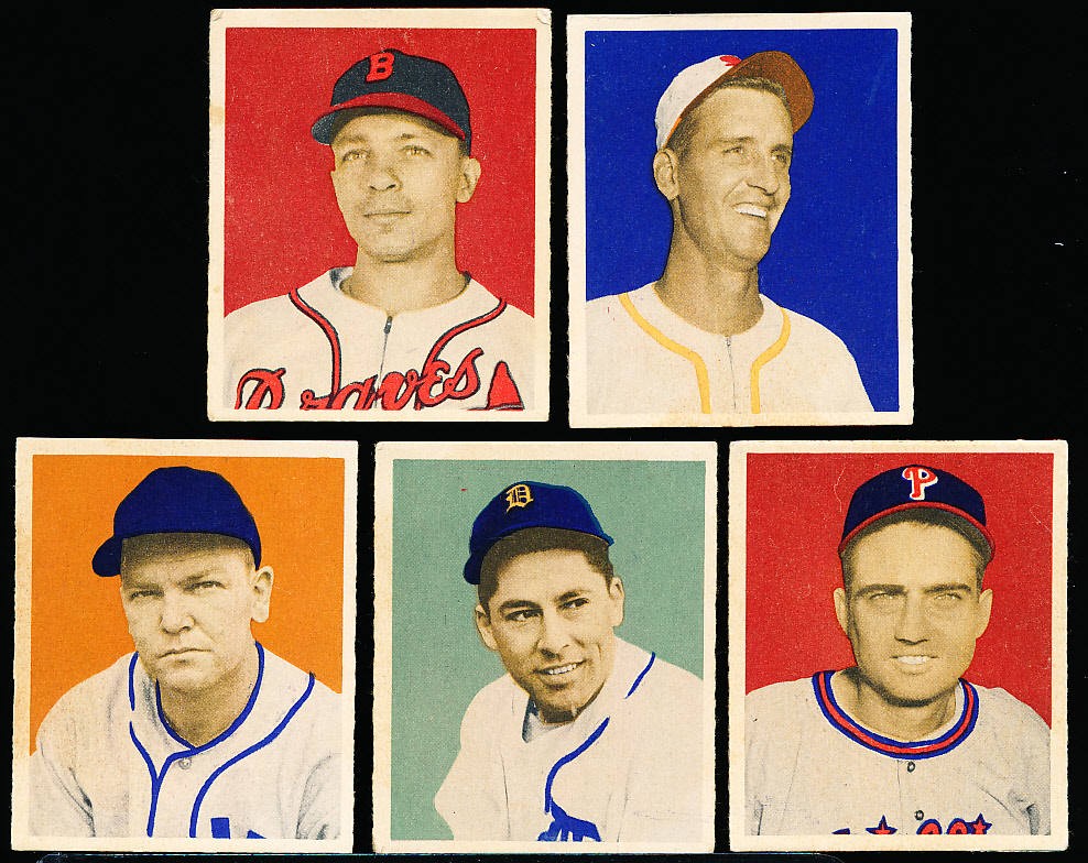 Lot Detail 1949 Bowman Bb 5 Diff