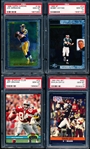 1990-99 Football- 7 Diff. PSA Graded Gem Mint 10 Rookie Cards