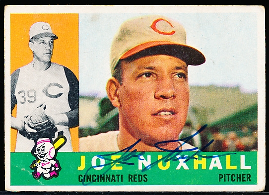 Nuxhall, Joe Autographed Card