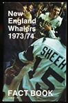 1973-74 New England Whalers Hockey Media Guide/ Factbook (WHA)