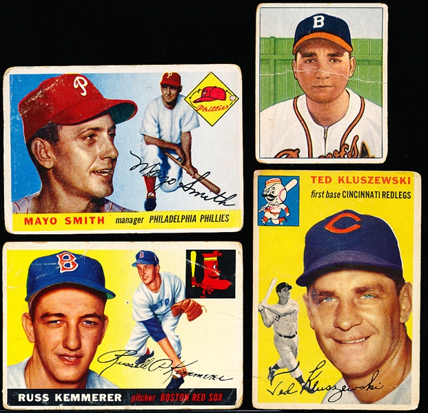 Four Vintage Bb Cards