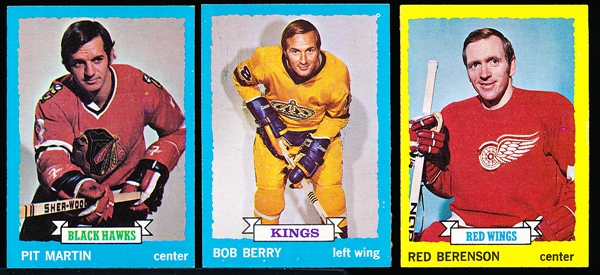 1973-74 Topps Hockey- 14 Cards