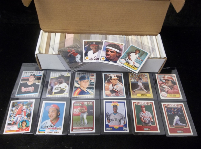 Baseball Star Card Lot- 700 Assorted Cards