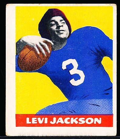 1948 Leaf Football - #5 Levi Jackson, Yale