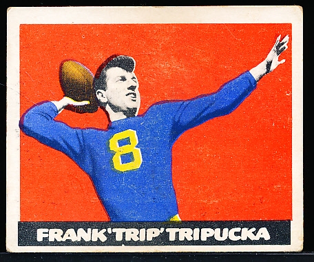 1948 Leaf Football- #49 Frank Tripucka, Notre Dame