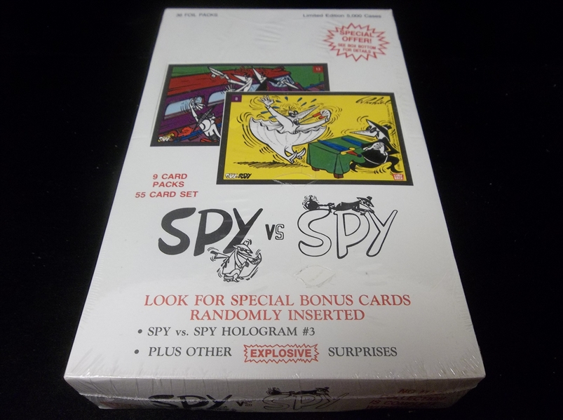 1993 Lime Rock Spy vs. Spy Non-Sports- 1 Unopened Wax Box