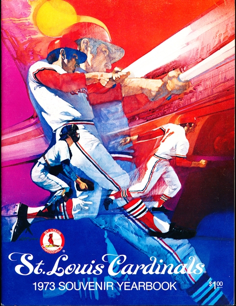 1973 St. Louis Cardinals MLB Yearbook