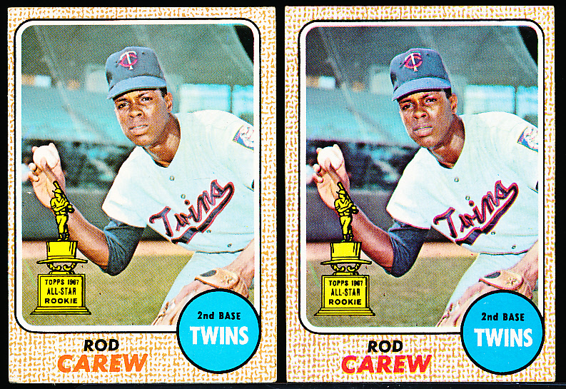 Rod Carew 1968 Topps Card #80