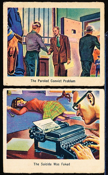 1949 Bowman “America Salutes the FBI”- 2 Diff.