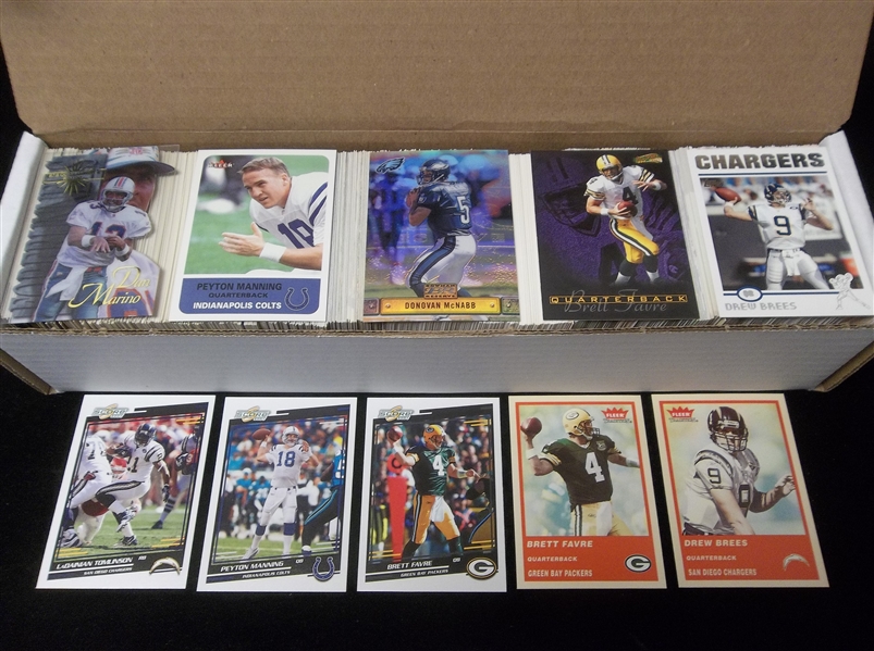 Football Star Card Lot- 700 Cards