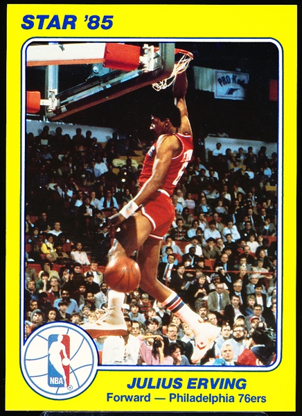 1985 Star Bskbl. Court Kings 5” x 7”- 1 Complete Series 1 Set of 25 Cards