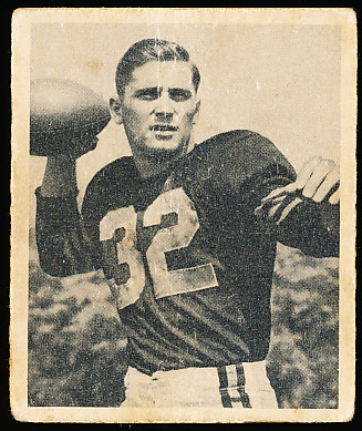 Lot Detail - 1948 Bowman Football- #3 Johnny Lujack, Bears