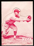 1934-36 Batter Up Bb- #4 R. Bartell, Phillies- Red Tone